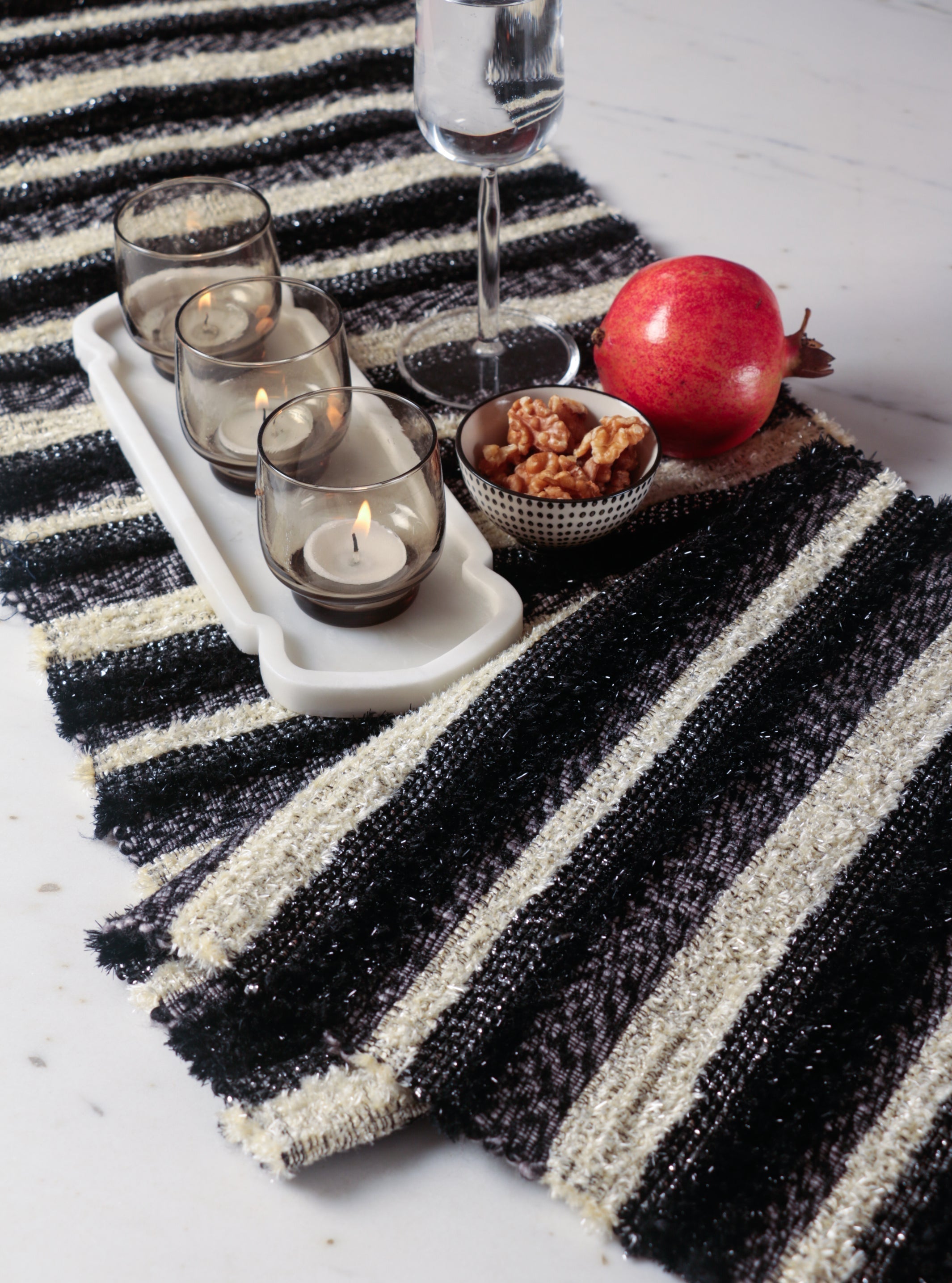 Glitzy Piano Table Runner