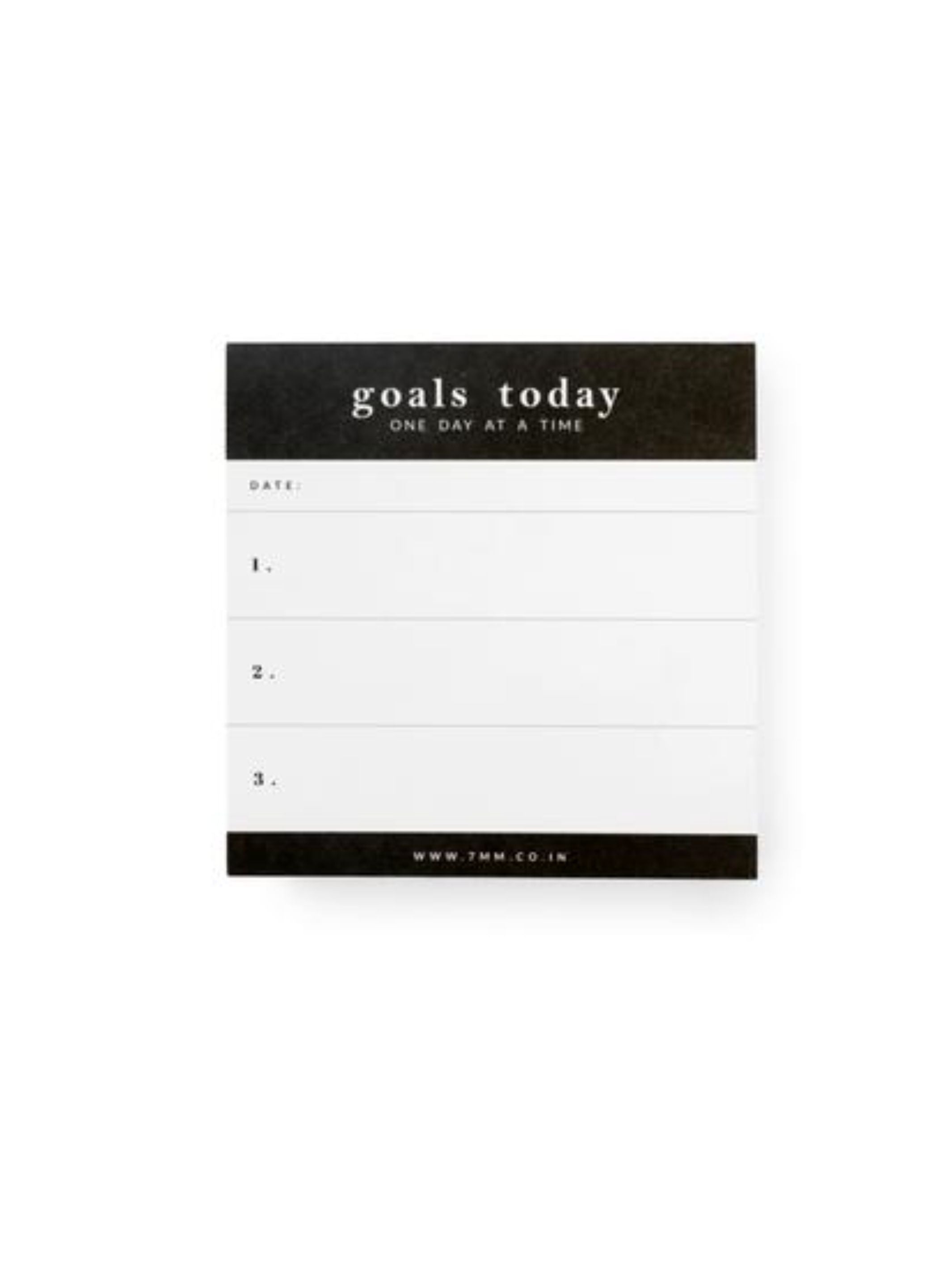 Goals Chunky Notepad