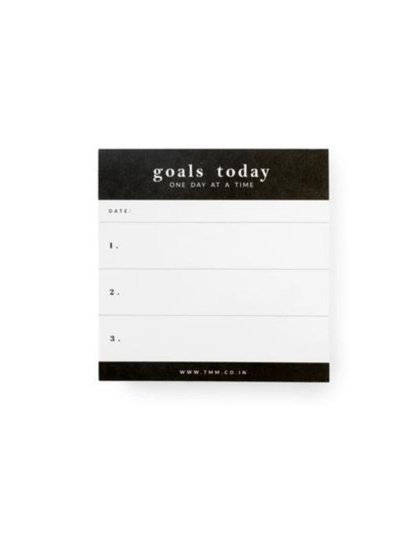 Goals Chunky Notepad