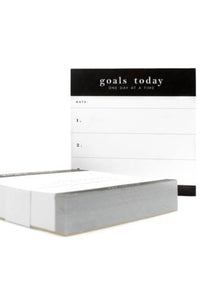 Goals Chunky Notepad