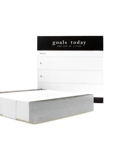 Goals Chunky Notepad