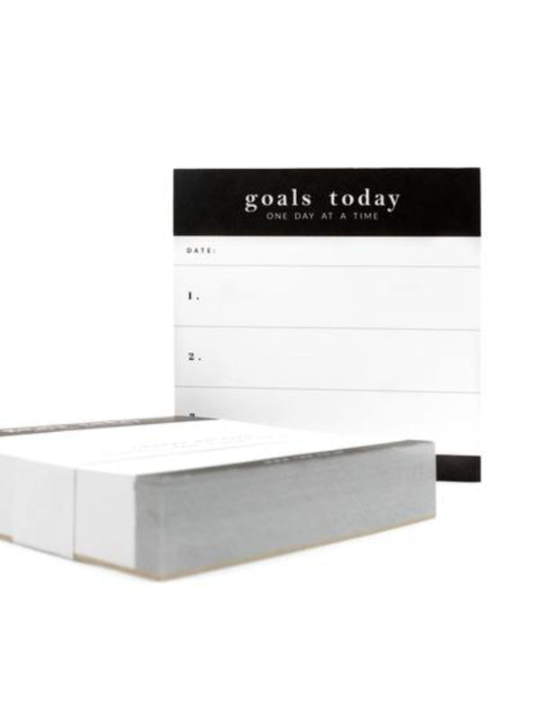 Goals Chunky Notepad
