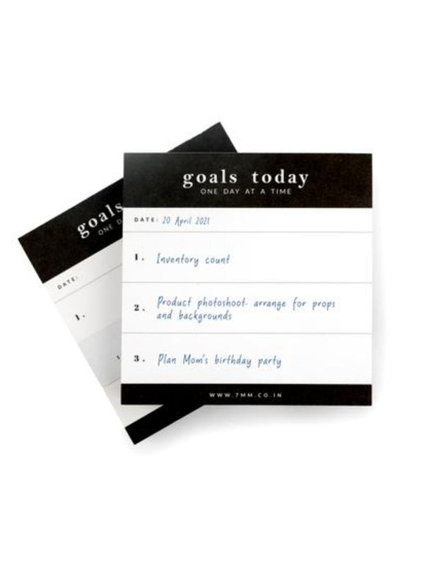 Goals Chunky Notepad