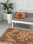 Embroidered Rug - Golden Oasis