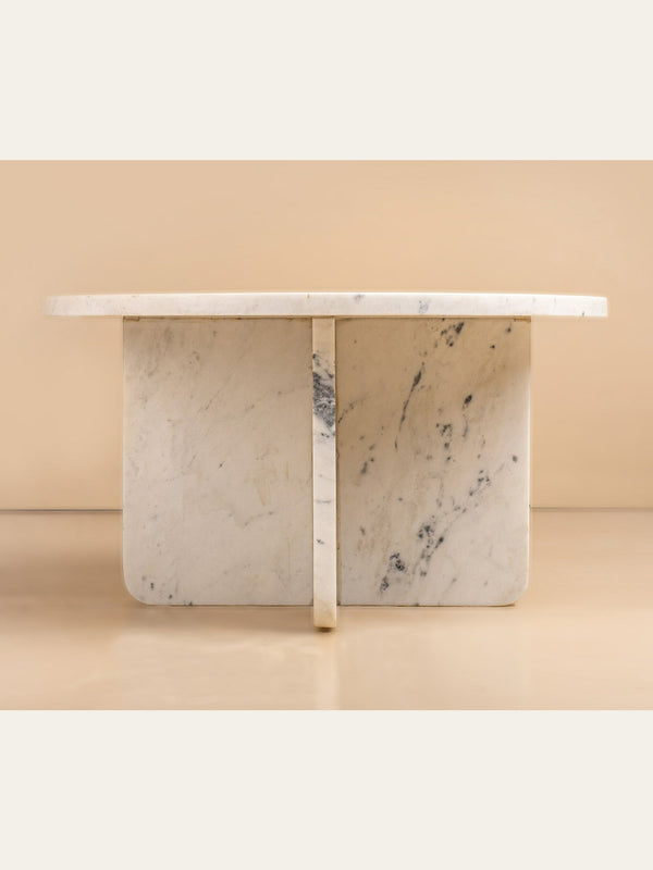 Venus White Marble Table
