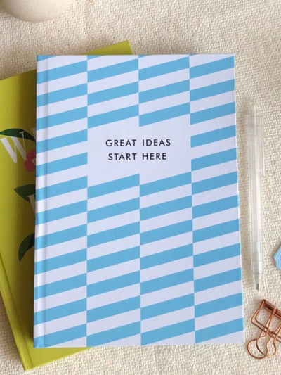 Great Ideas Blue A5 Notebook