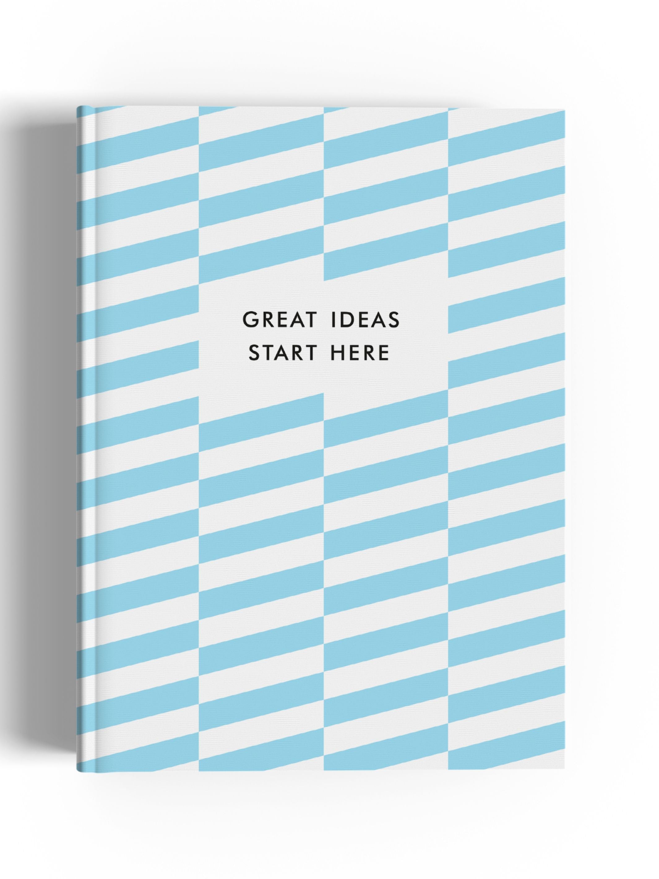 Great Ideas Blue A5 Notebook