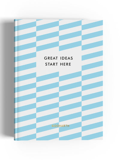 Great Ideas Blue A5 Notebook