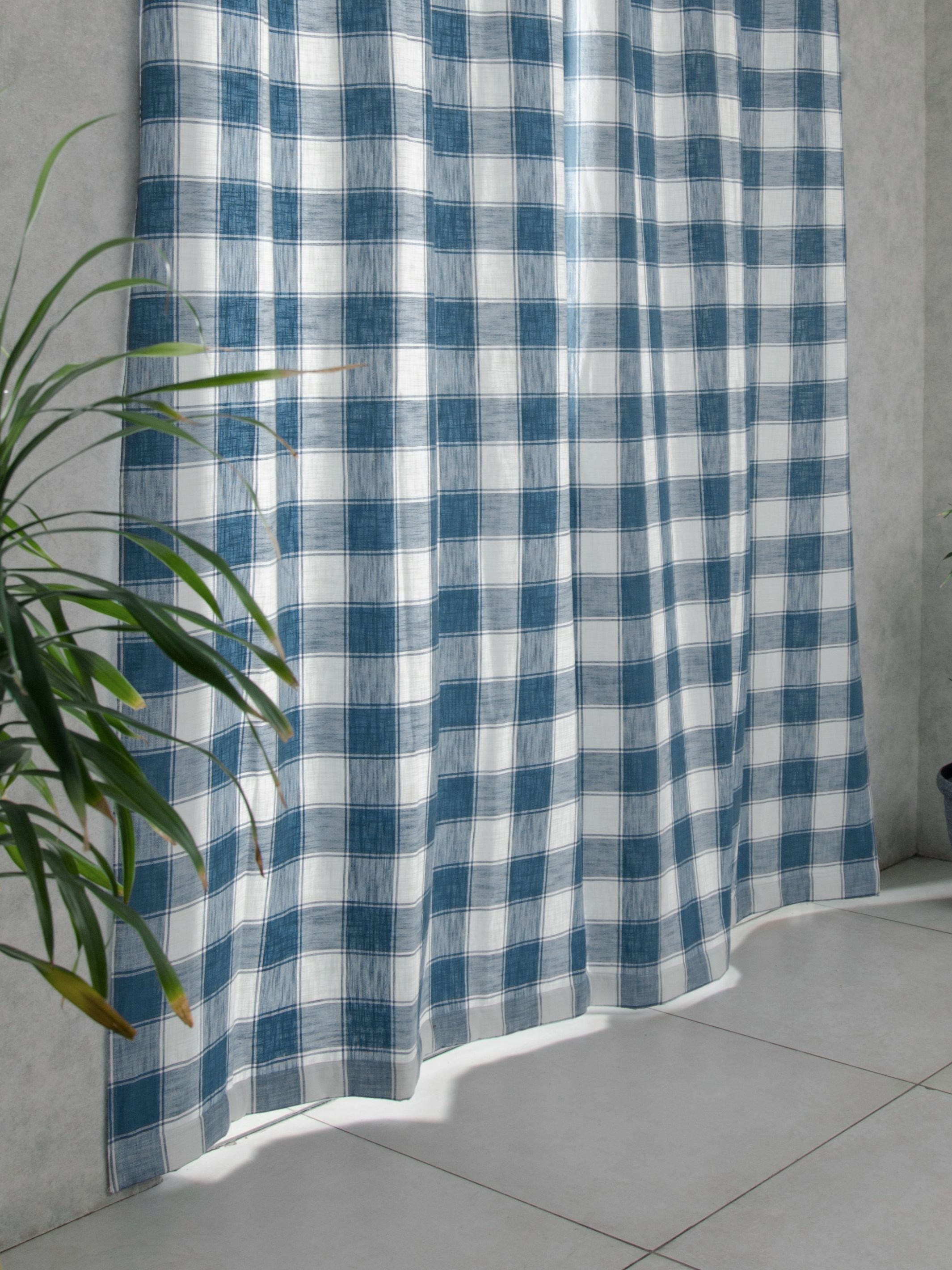 Greece Bold Blocks Curtain