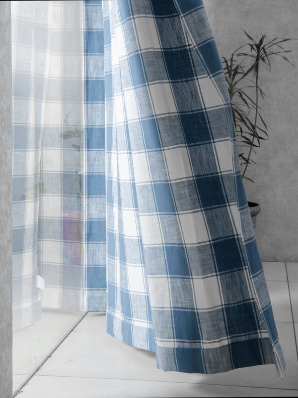Greece Bold Blocks Curtain
