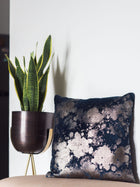 Cushion Cover - Greece Silver Splatter