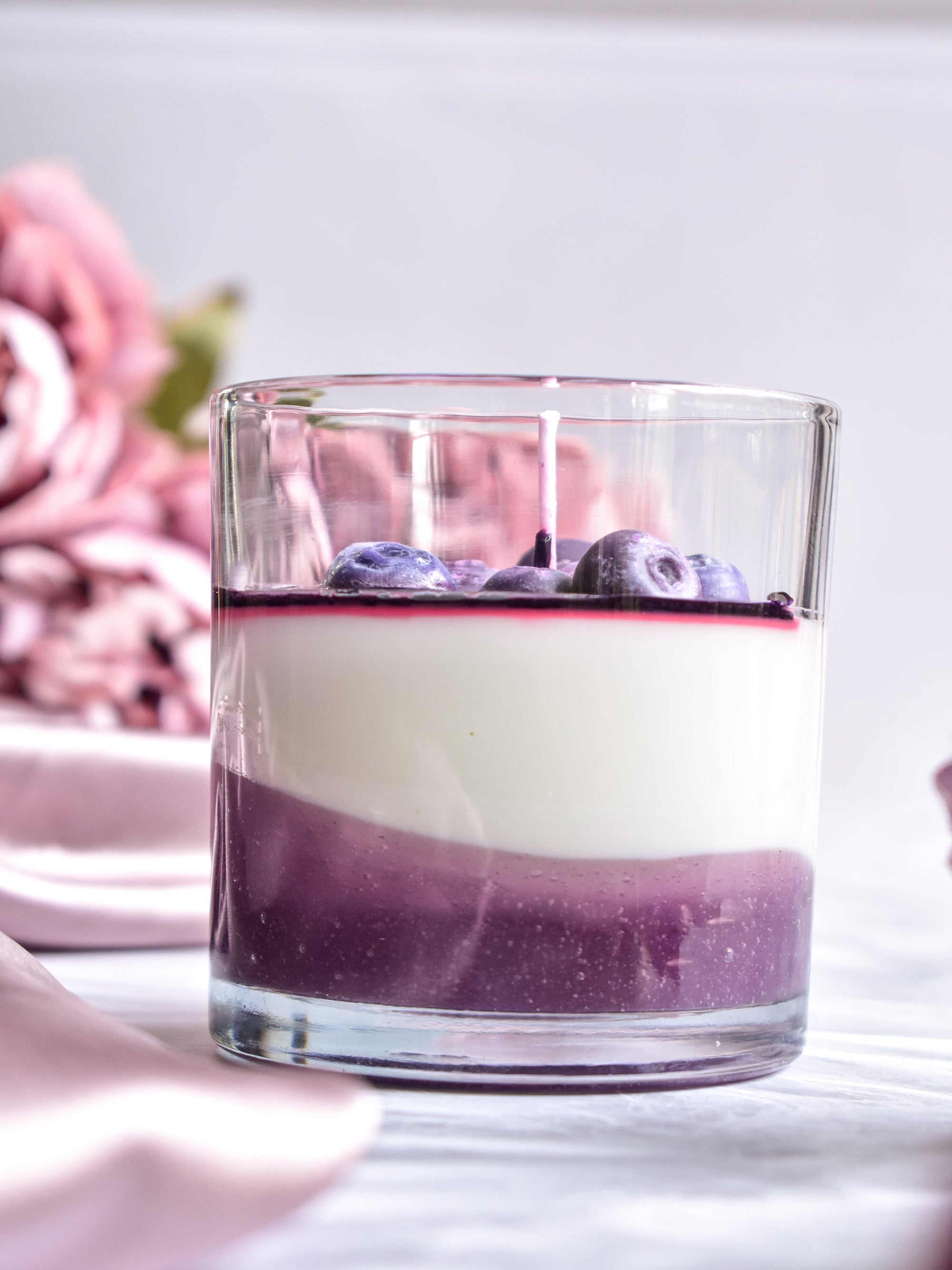 Greek Blueberry Pannacotta Candle