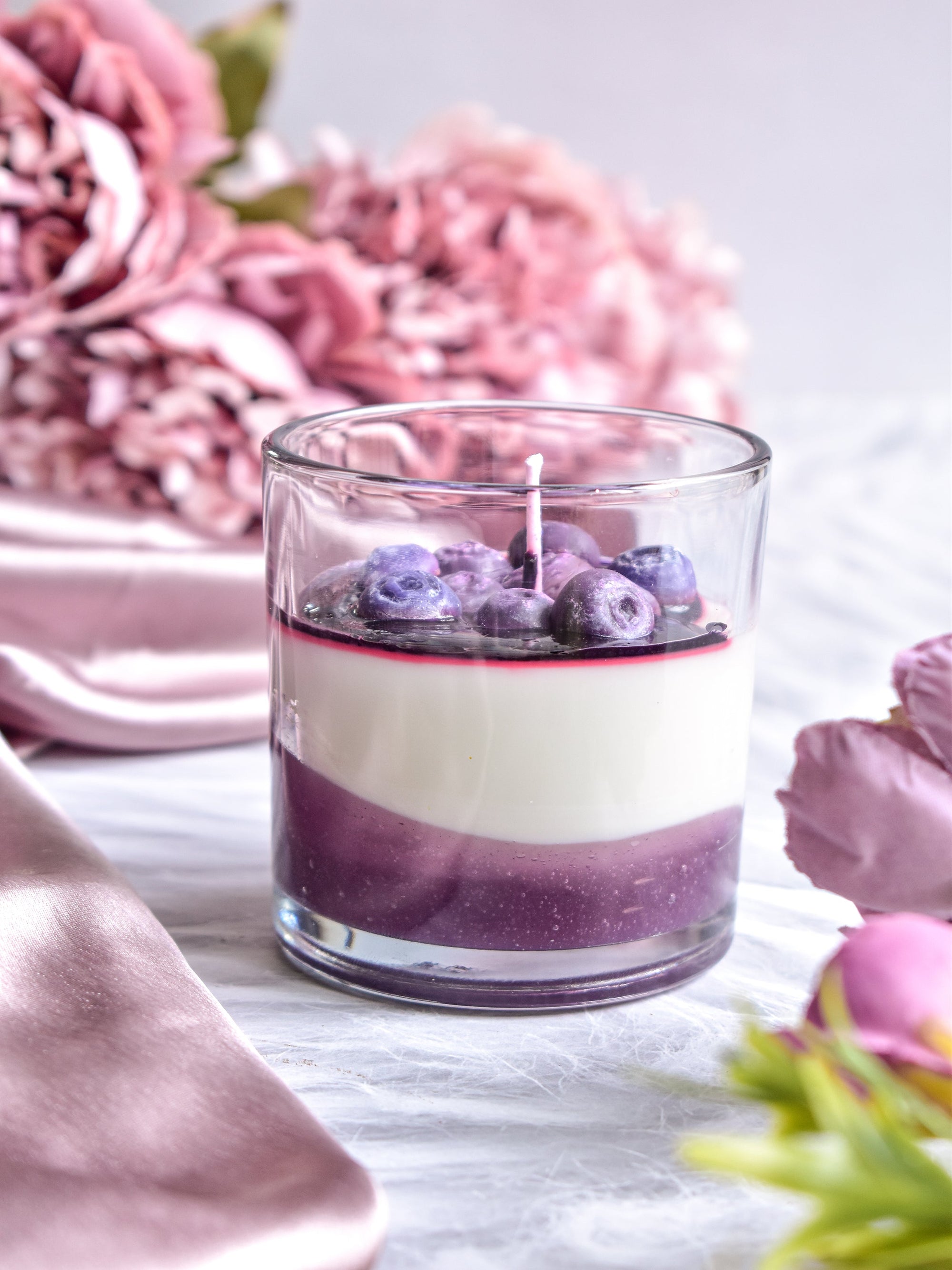 Greek Blueberry Pannacotta Candle