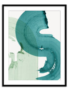 Wall Prints - Green Movement I
