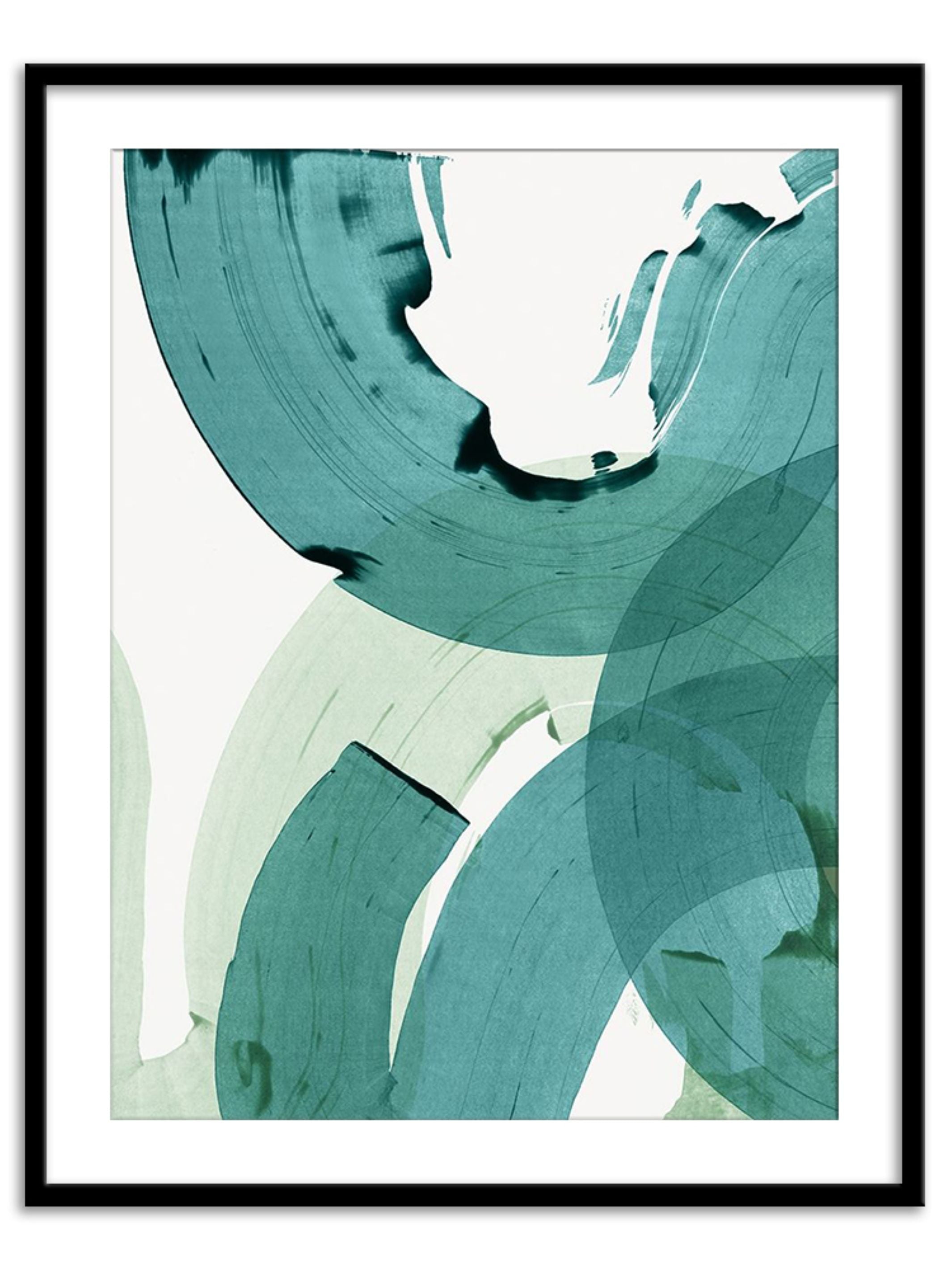 Wall Prints - Green Movement II