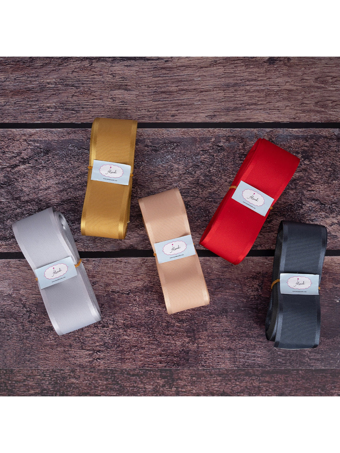 Grosgrain With Satin Edges Ribbon