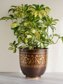 Gul Handpainted Iron Planter Large