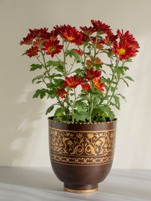 Gul Handpainted Iron Planter