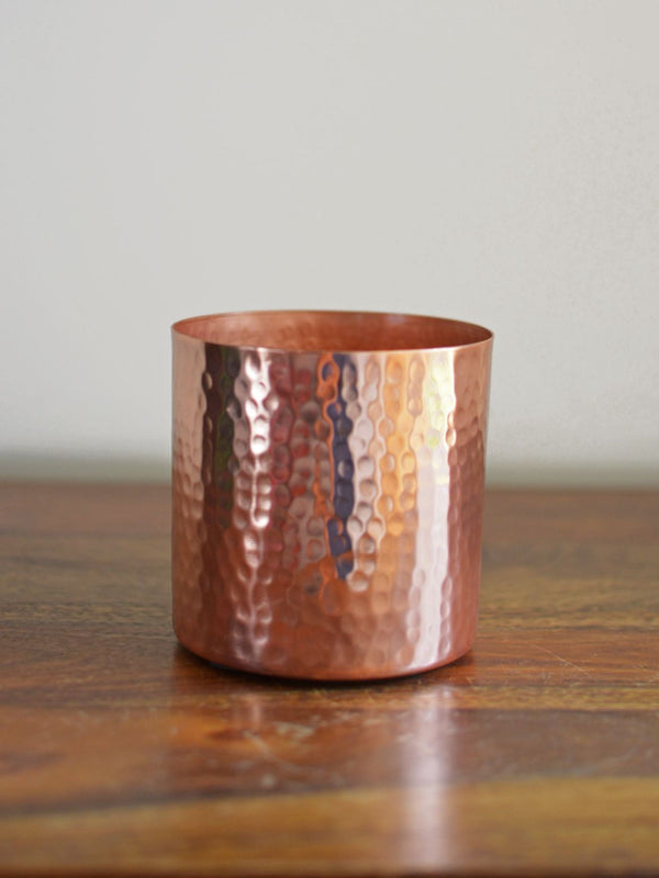 Hammered Tabletop Planter