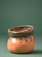 Modern Ceramic Dripped Planter