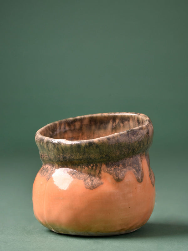 Modern Ceramic Dripped Planter