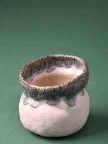 Modern Ceramic Dripped Planter