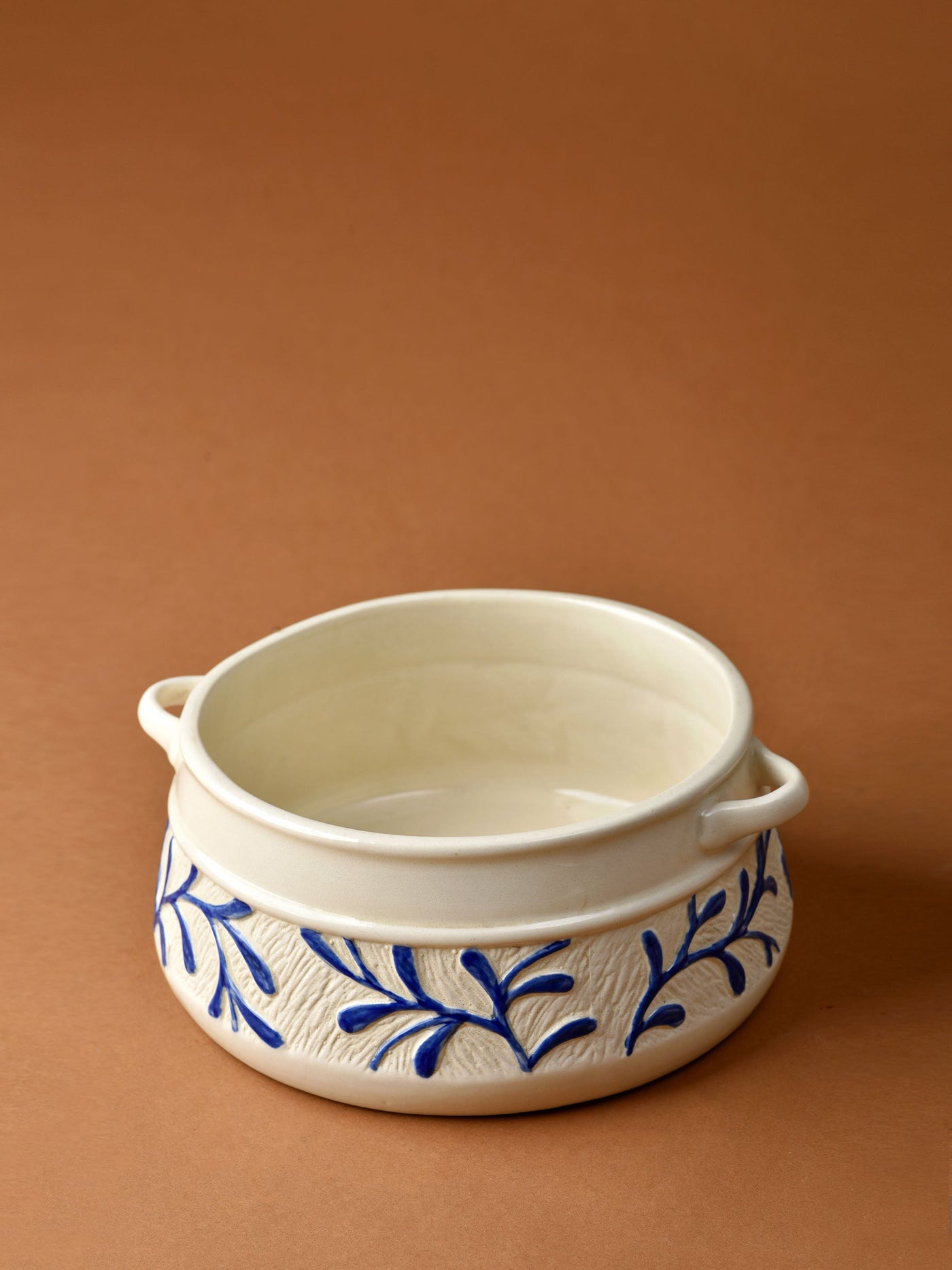 Ceramic Bowl - Hand Carved
