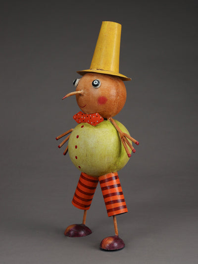 Hand Painted Quirky Snowman