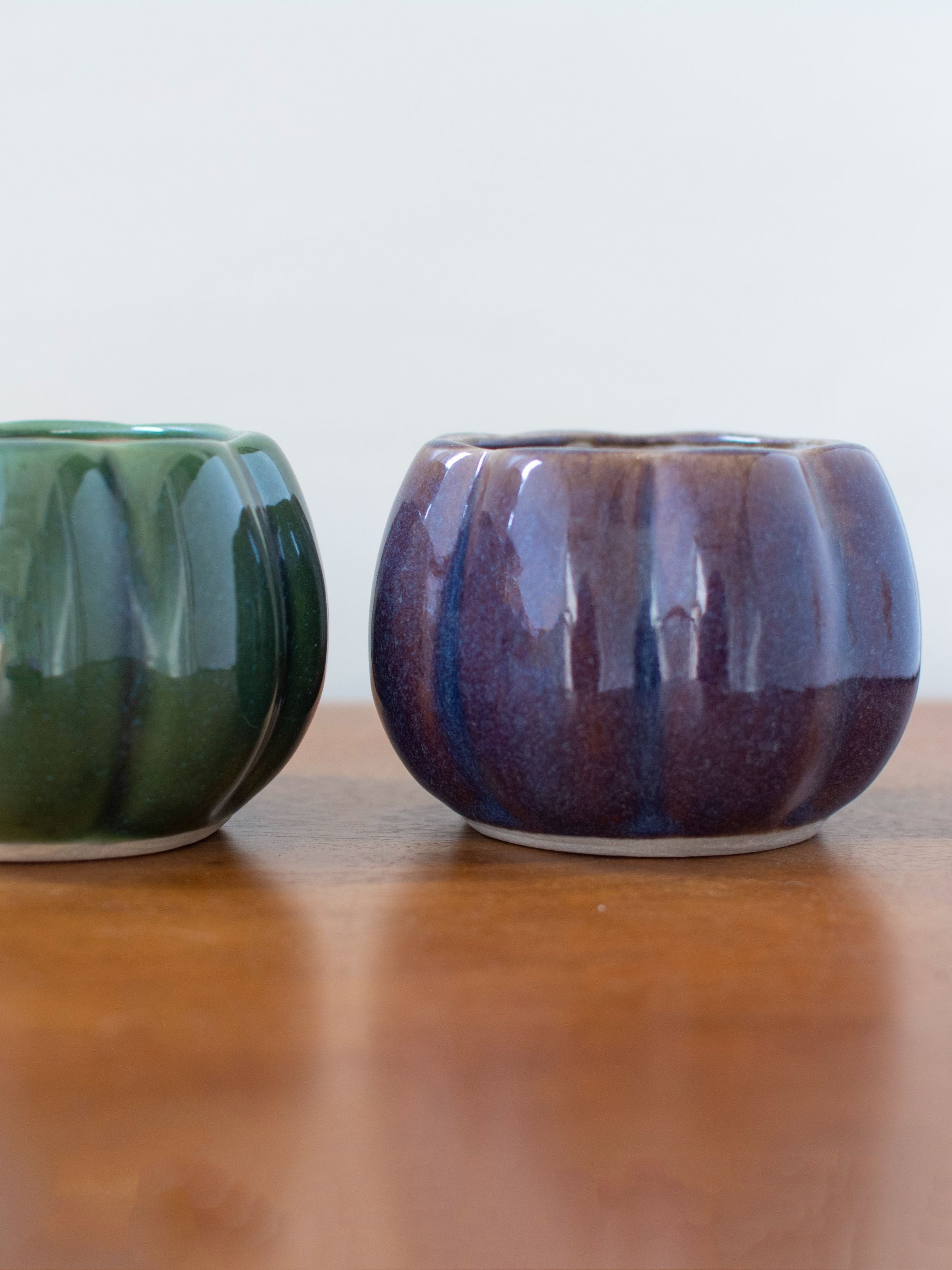 Handcrafted Ceramic Planters Set of 2