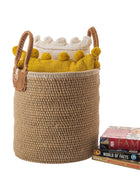 Handcrafted Jute Basket Large