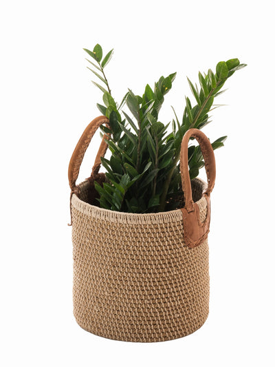 Handcrafted Jute Basket Medium