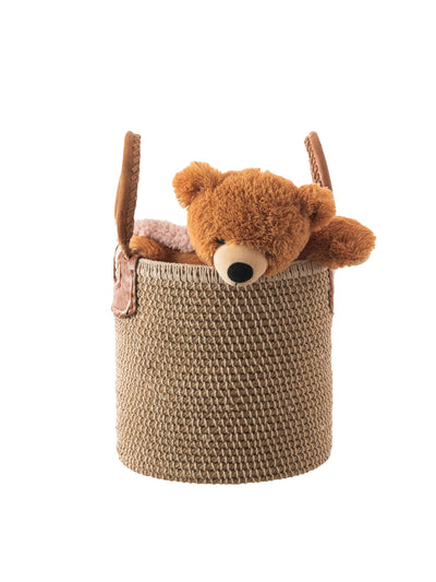 Handcrafted Jute Basket Small
