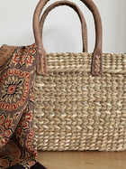 Handmade Bulrush Grass Bag