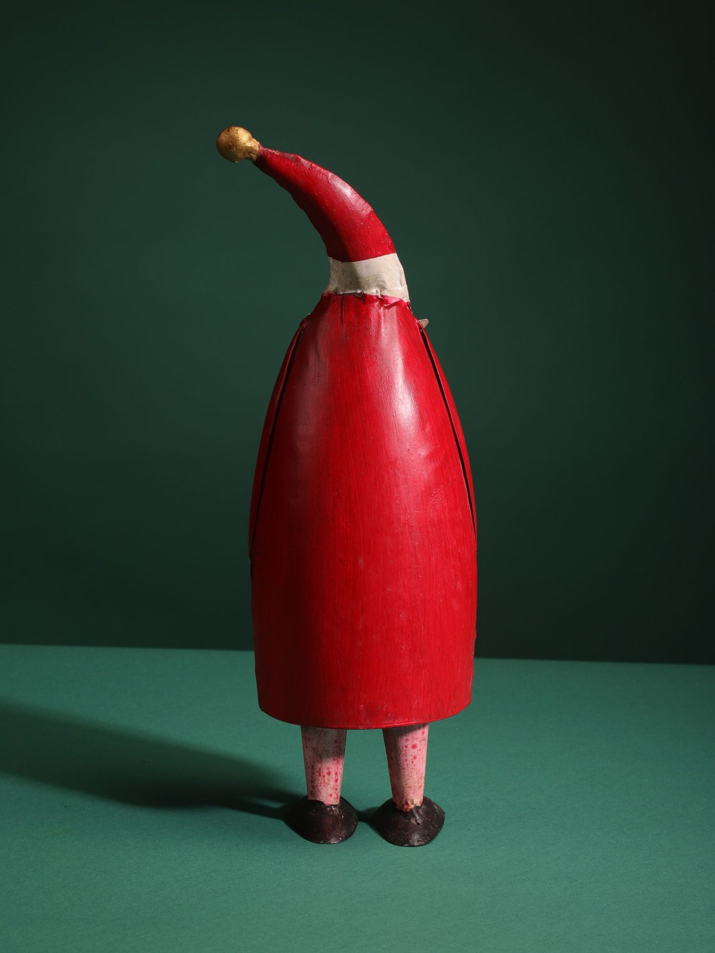 Handpainted Figure Santa Red
