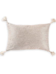 Cushion Cover - Handwoven Metallic Daisy