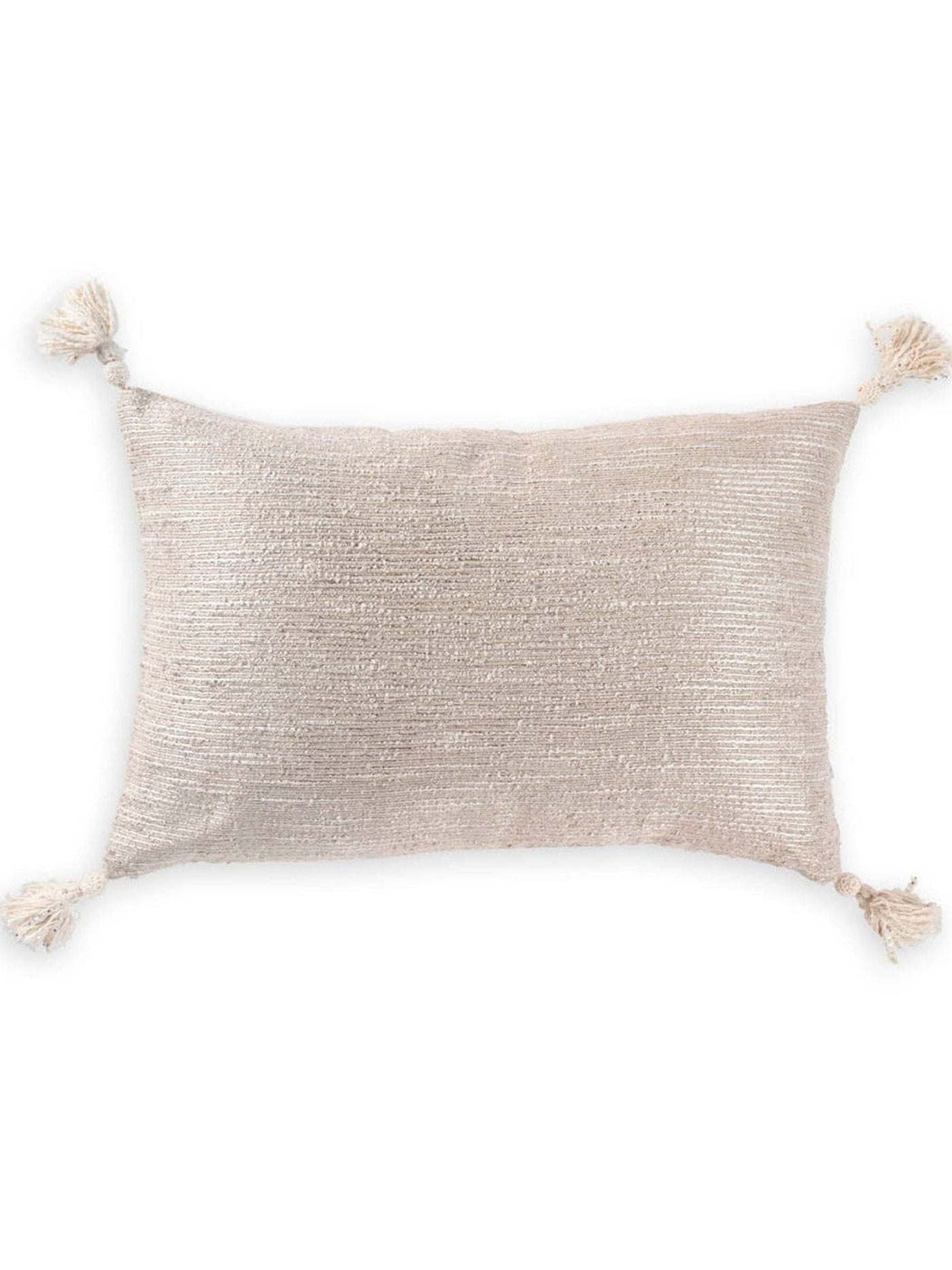 Cushion Cover - Handwoven Metallic Daisy