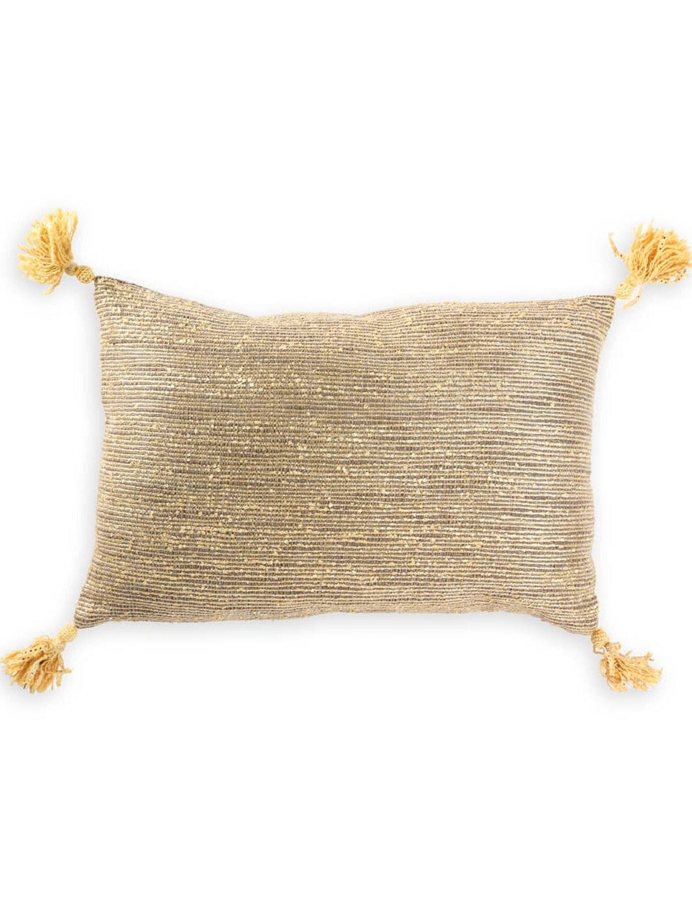 Handwoven Metallic Cushion Cover Tuscany