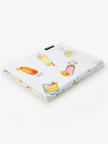 Happy Hour Printed Beach Towel