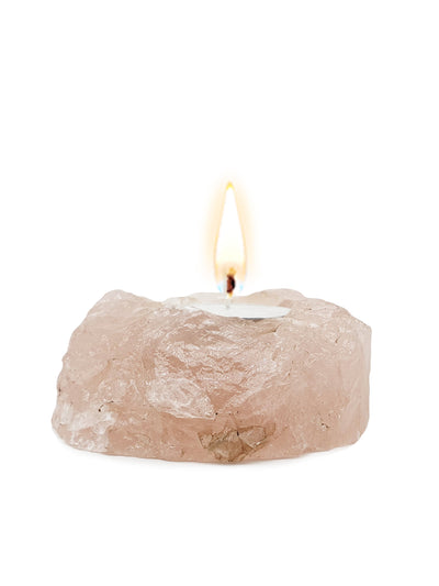 Healing Candle Rose Quartz