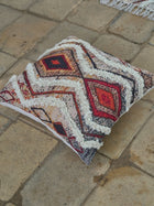 Cushion Cover - Heriz Embroidered Cotton
