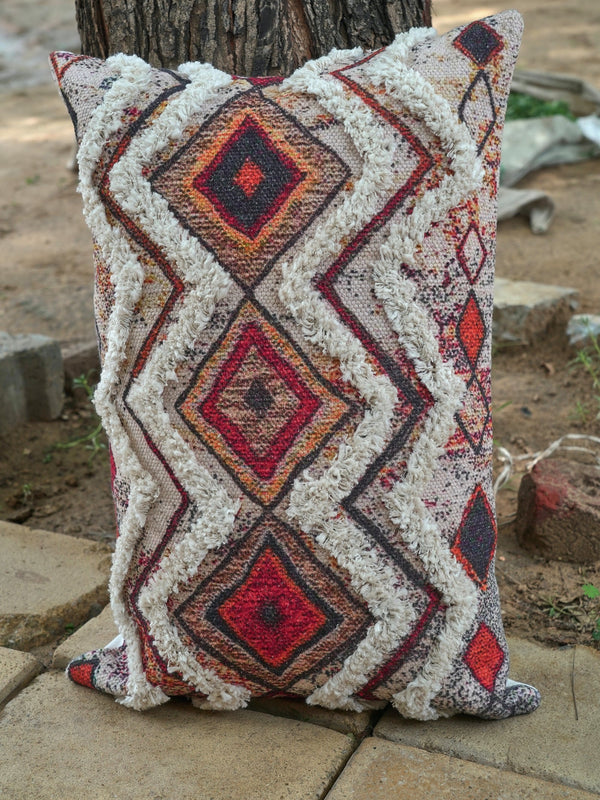Heriz Embroidered Pillow Cover