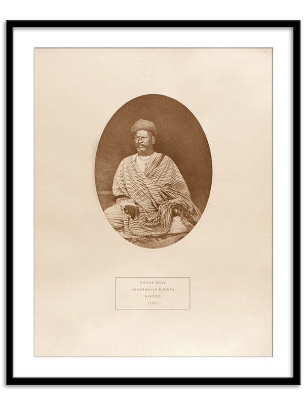 Wall Prints - Hoona Mull - an Uggurwalla Hindoo Bunnea