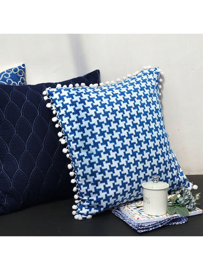 Cushion Cover - Houndstooth Printed Space