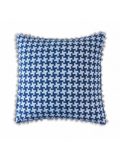 Houndstooth Printed Cushion Space