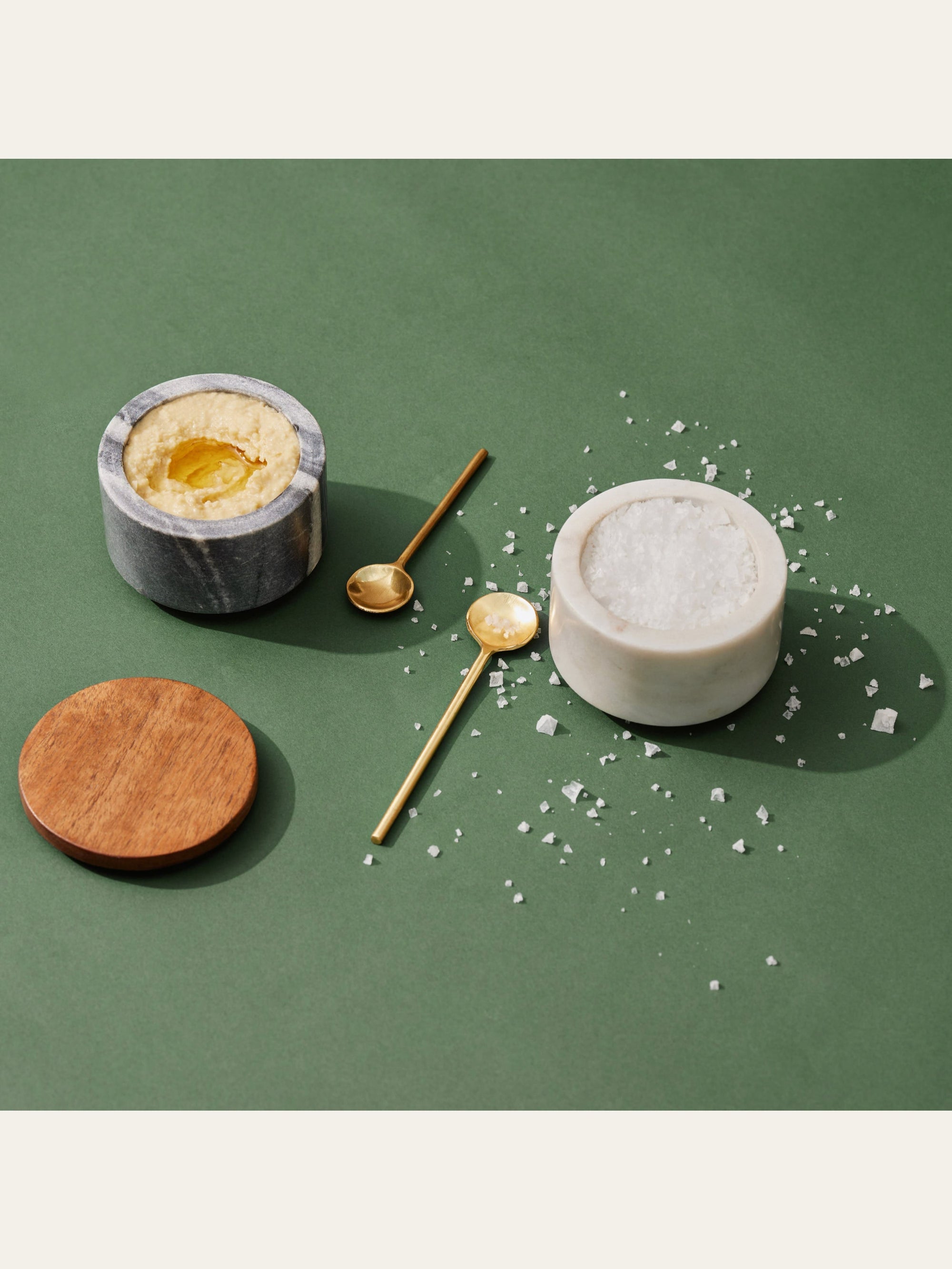 Stacked Marble Spread Jars