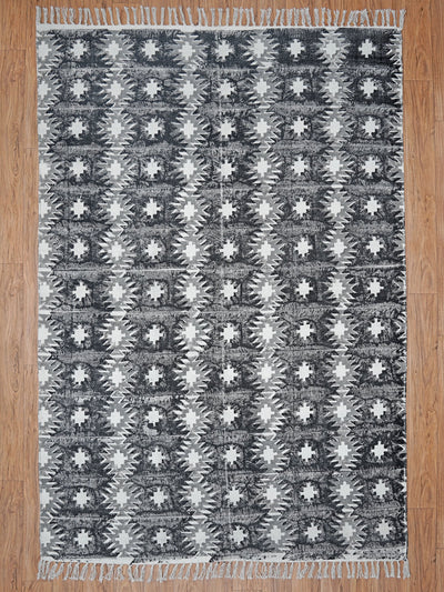 Ikat Block Print Rug