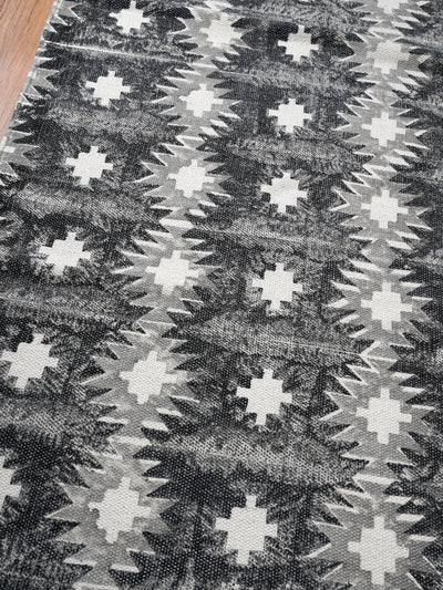 Ikat Block Print Rug