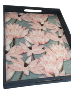 Floral Classic Gift Tray/ Serving Tray/ Valley of Flower Tray Home decor Tray - Factoh