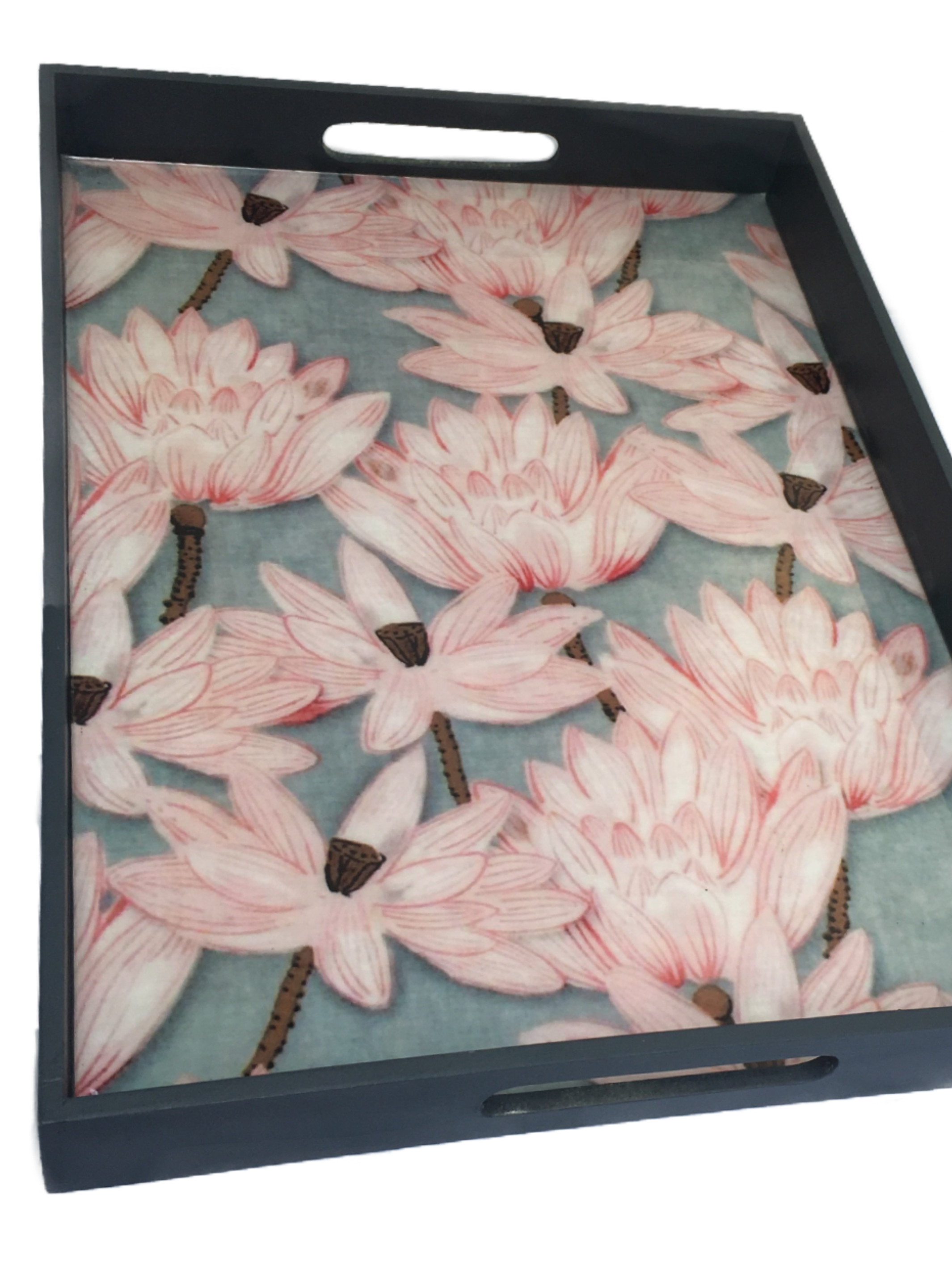 Floral Classic Gift Tray/ Serving Tray/ Valley of Flower Tray Home decor Tray - Factoh