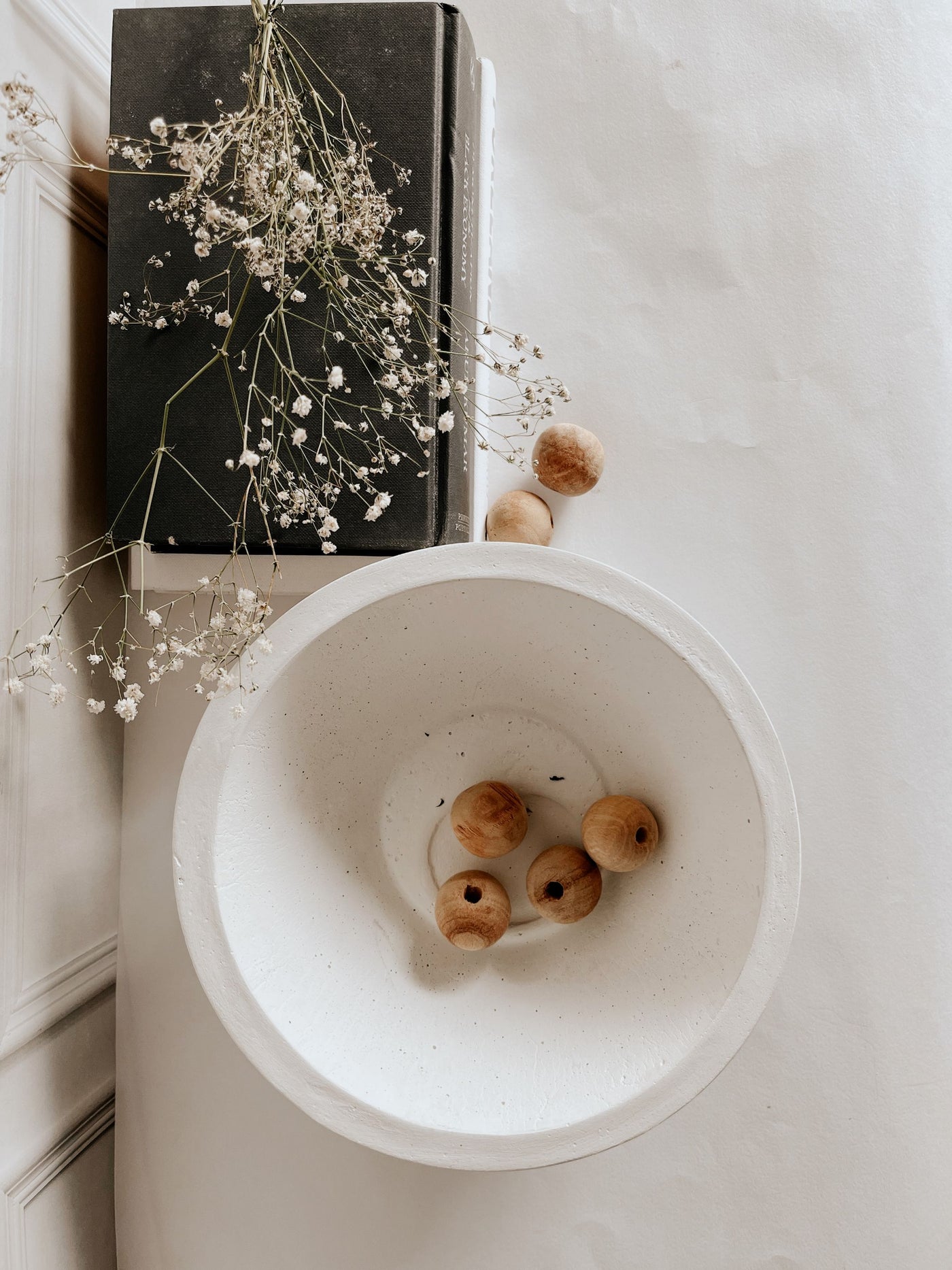 Concrete Bowl Planter